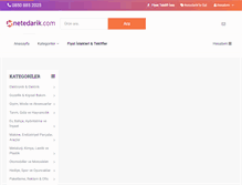 Tablet Screenshot of netedarik.com